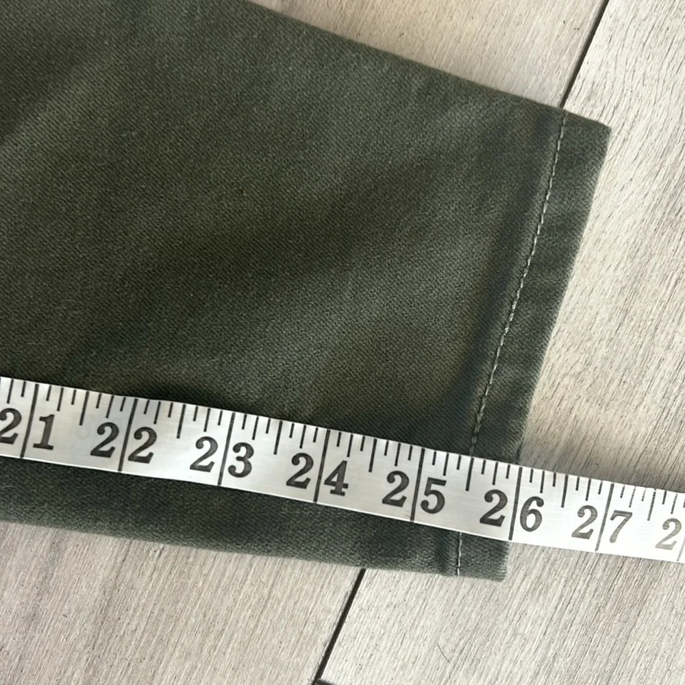 Vanilla Star high rise green belted jeans size 29